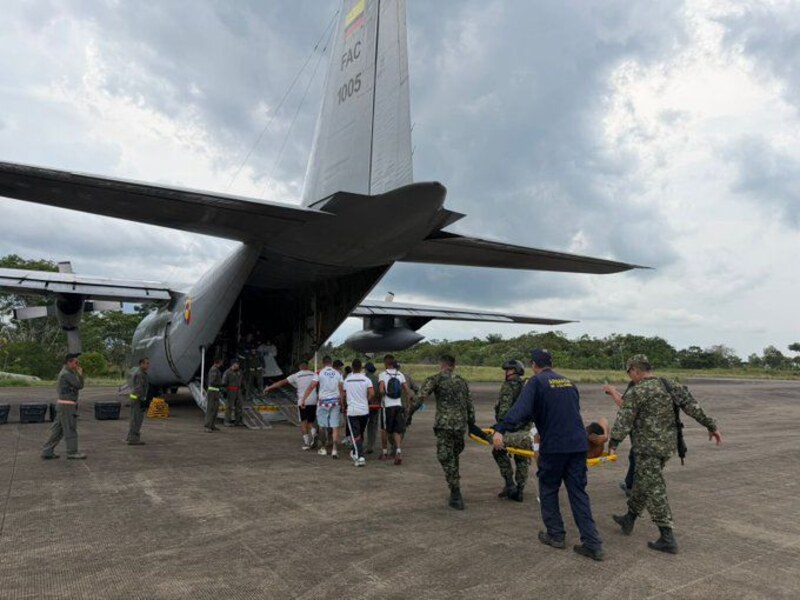 Military Plane Crash in Southern Colombia Kills Dozens Near Border Region